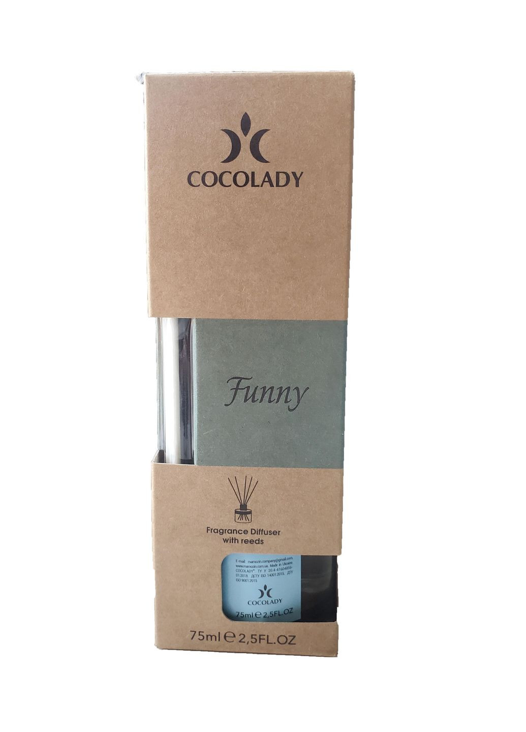 Ароматический диффузор для помещений Funny 75 мл Cocolady (264202226)