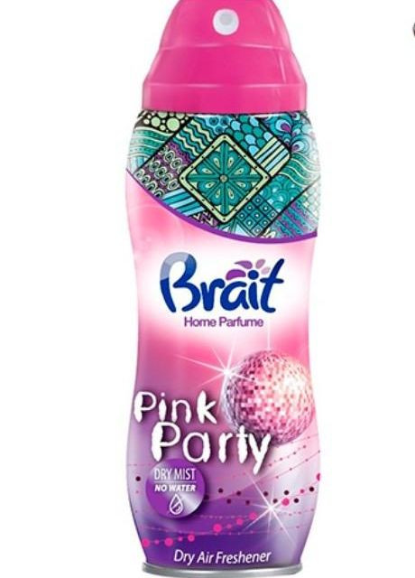 Освіжувач повітря Pink Party сухе розпилення 300 мл Brait (264202216)