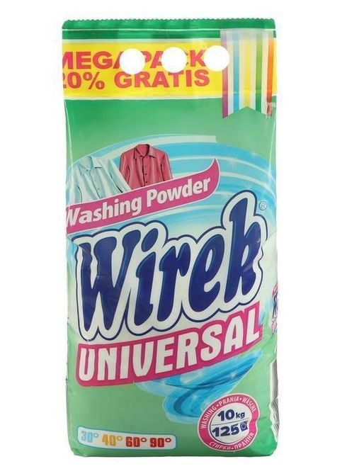 Стиральный порошок Universal для цветного и белого белья 10 кг Wirek (264295881)