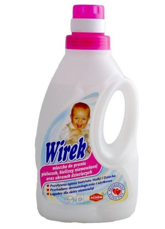 Гель для прання дитячого одягу та білизни 1 л Wirek (264295879)