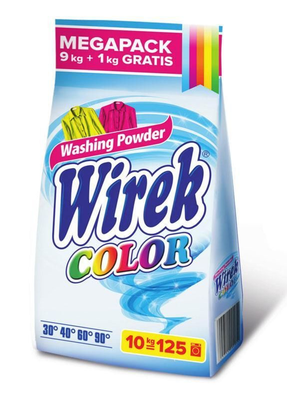 Стиральный порошок Color для цветного белья 10 кг Wirek (264295885)