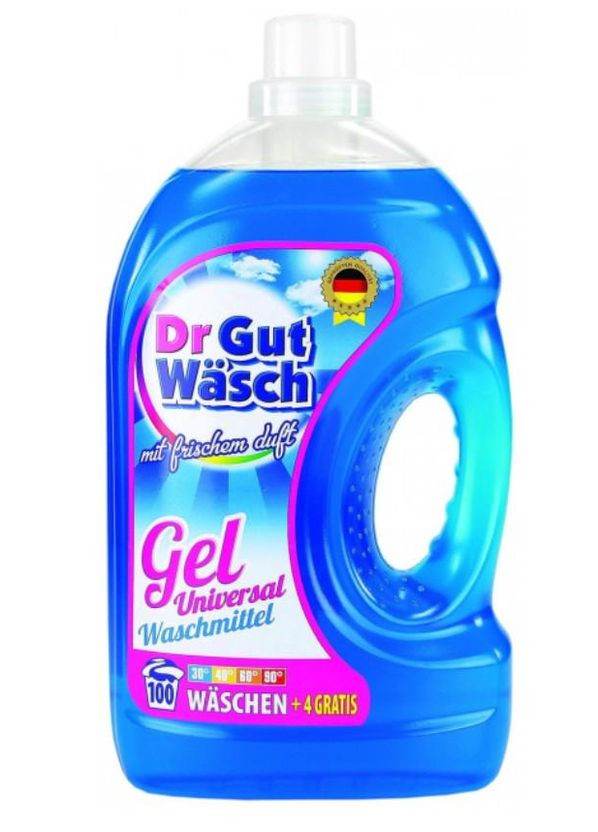 Гель для прання концентрований для білої та кольорової білизни 3,15 л Dr Gut Wasch (264295887)