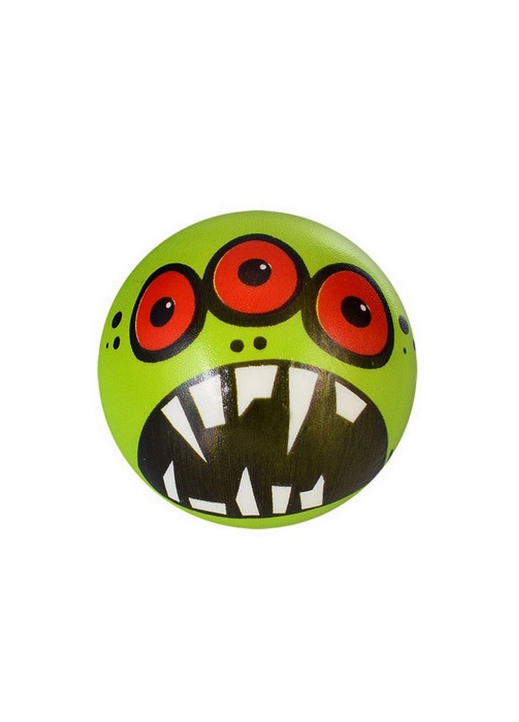 Мяч детский фомовый Монстрик MS 3438-2 диаметр 7,6 см (Зеленый) Bambi (264205162)