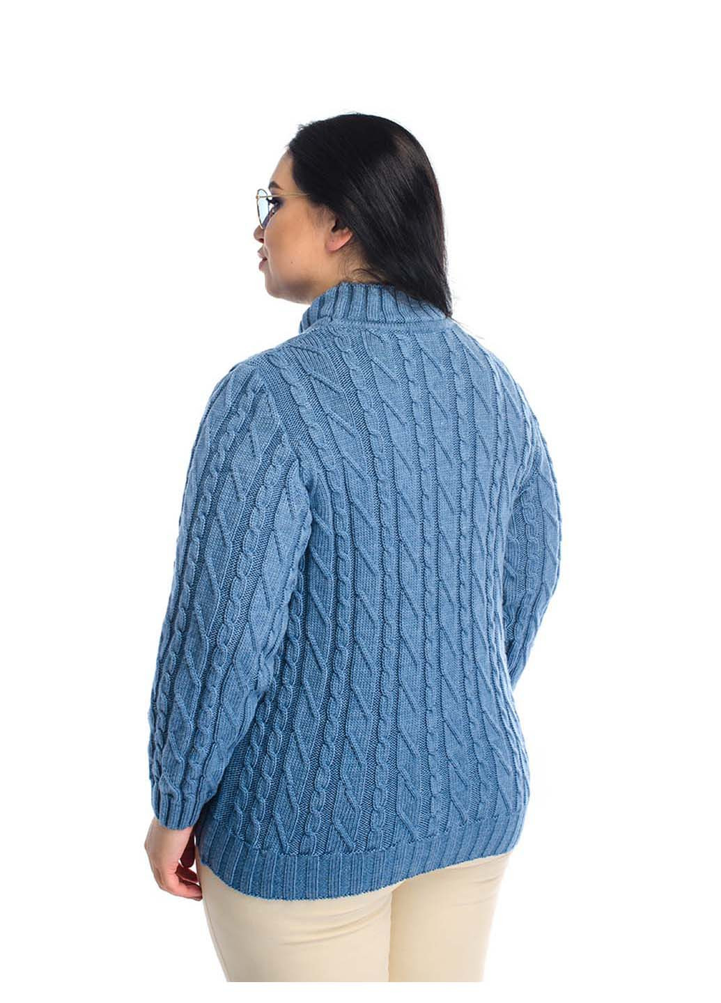 Синій демісезонний светр SVTR