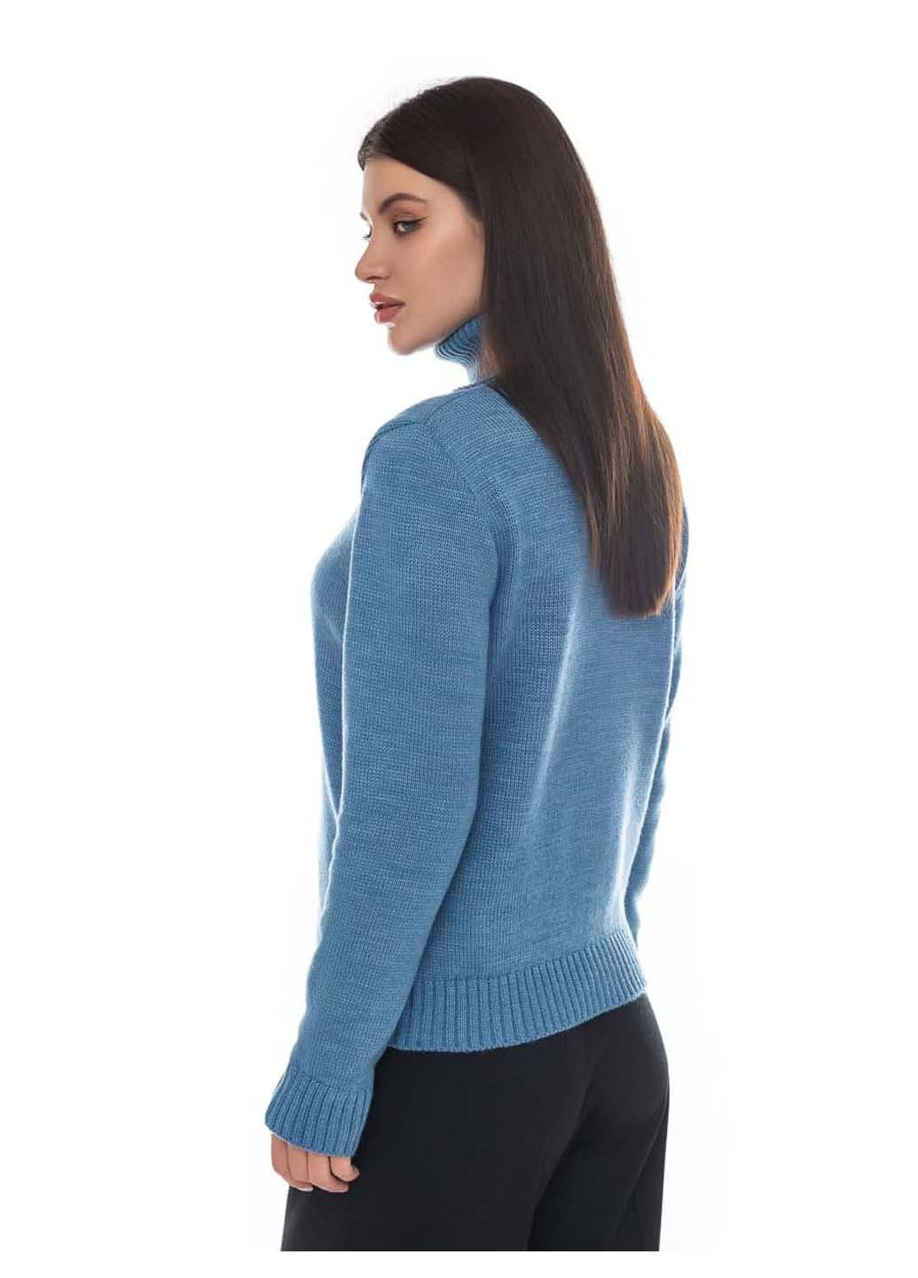 Синий демисезонный свитер SVTR