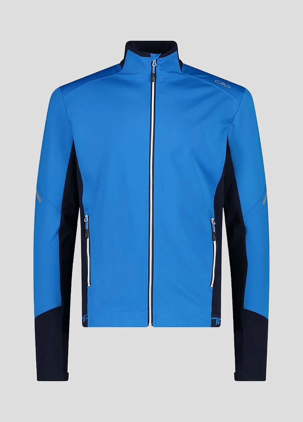 Голубая демисезонная голубая куртка man jacket hybrid CMP