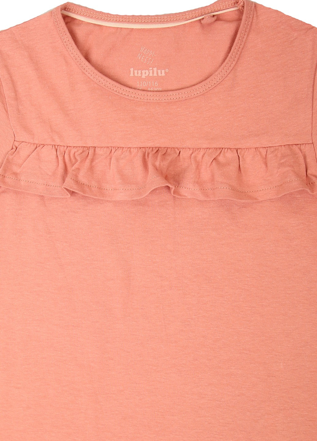 Темно-розовая летняя футболка Lupilu