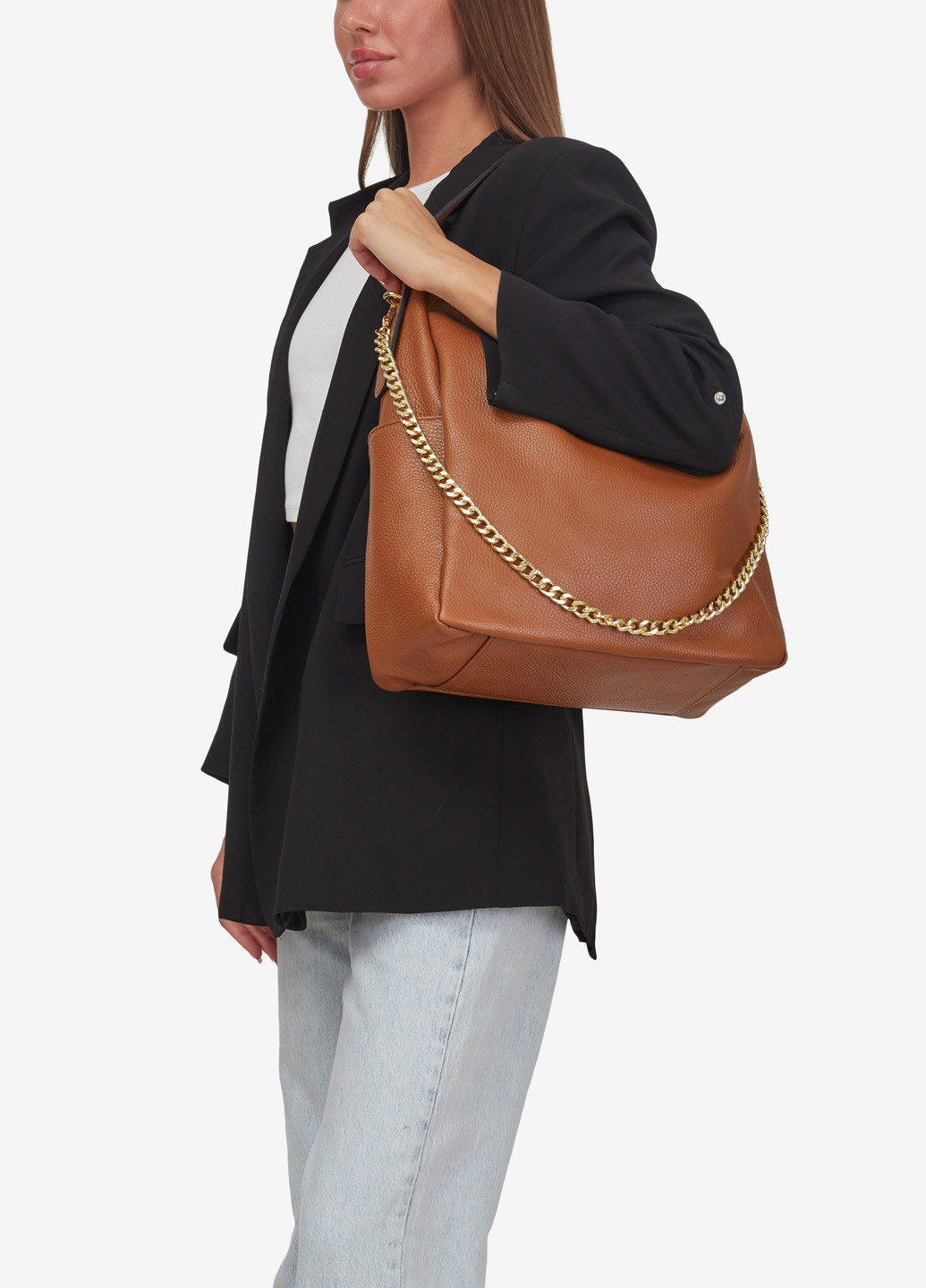 Сумка жіноча шкіряна шоппер велика Shopper Regina Notte (264303212)