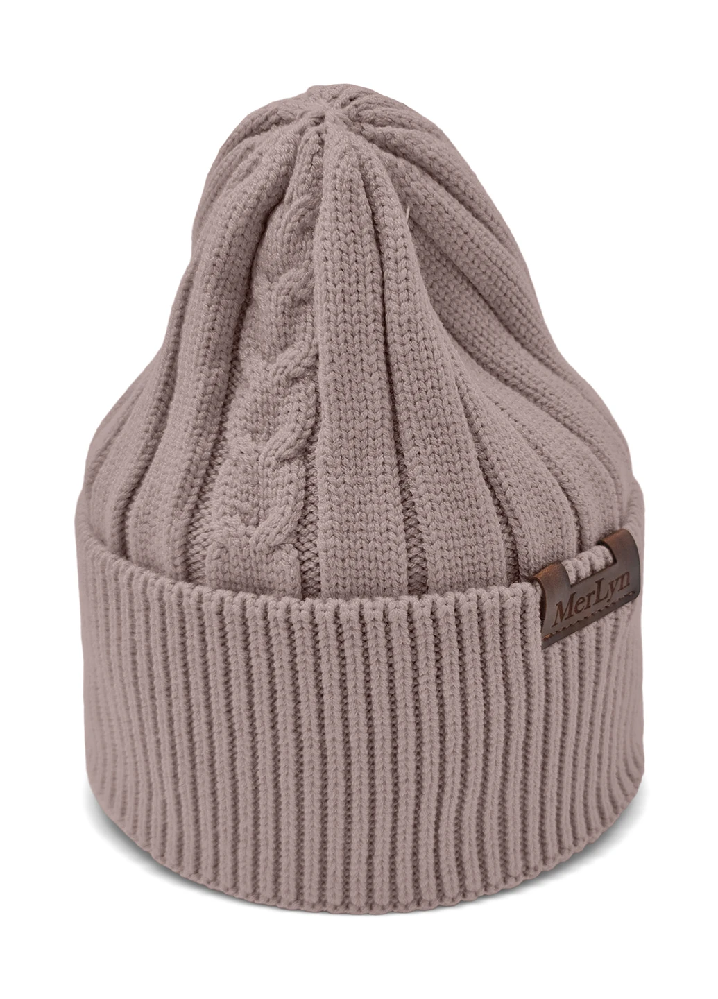 9064 В'язана шапка "WENDI" Беж 288 56р Anmerino (264300529)