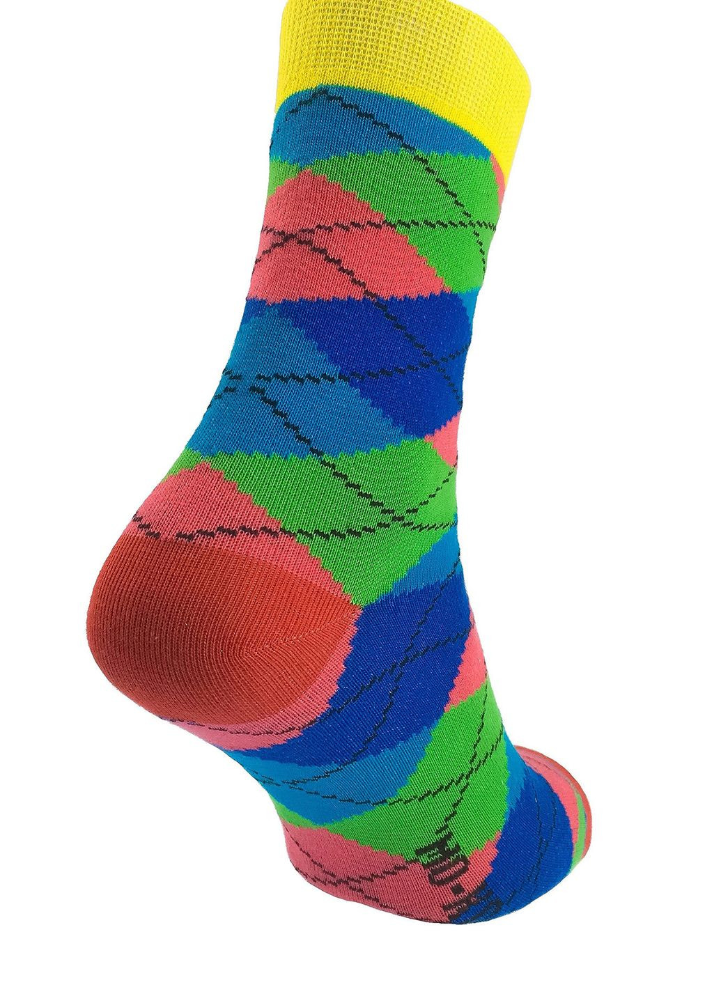 Цветные носки с ромбами Perfi Socks (264383585)