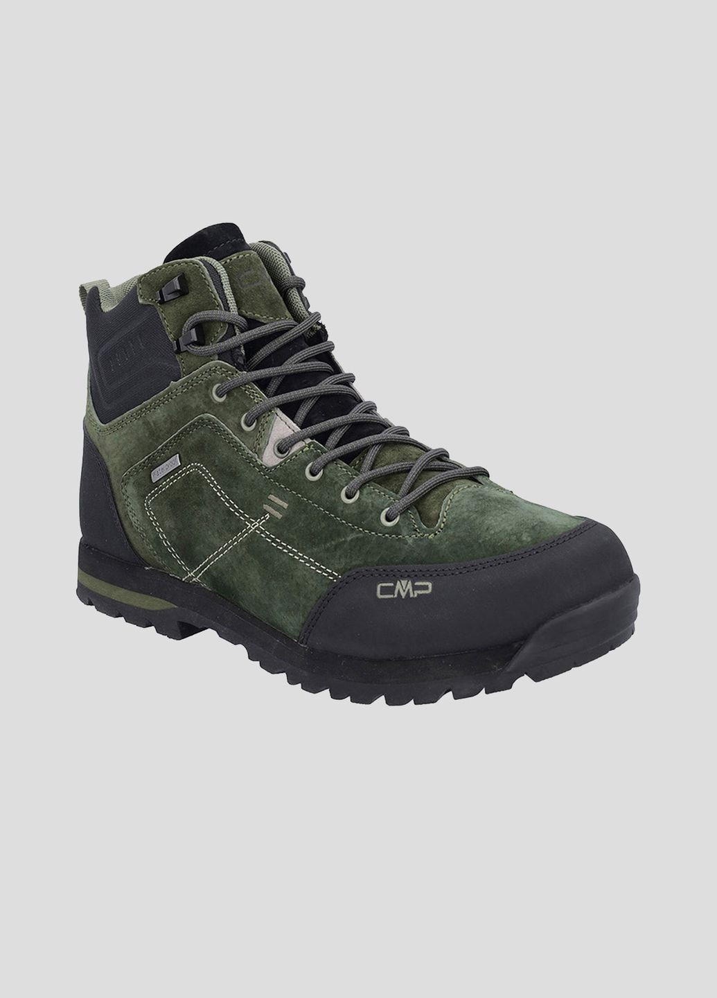Зеленые демисезонные зеленые ботинки alcor 2.0 mid trekking shoes CMP