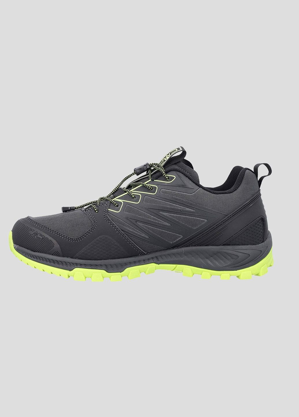 Серые демисезонные серые треккинговые кроссовки atik wp trail running shoes CMP