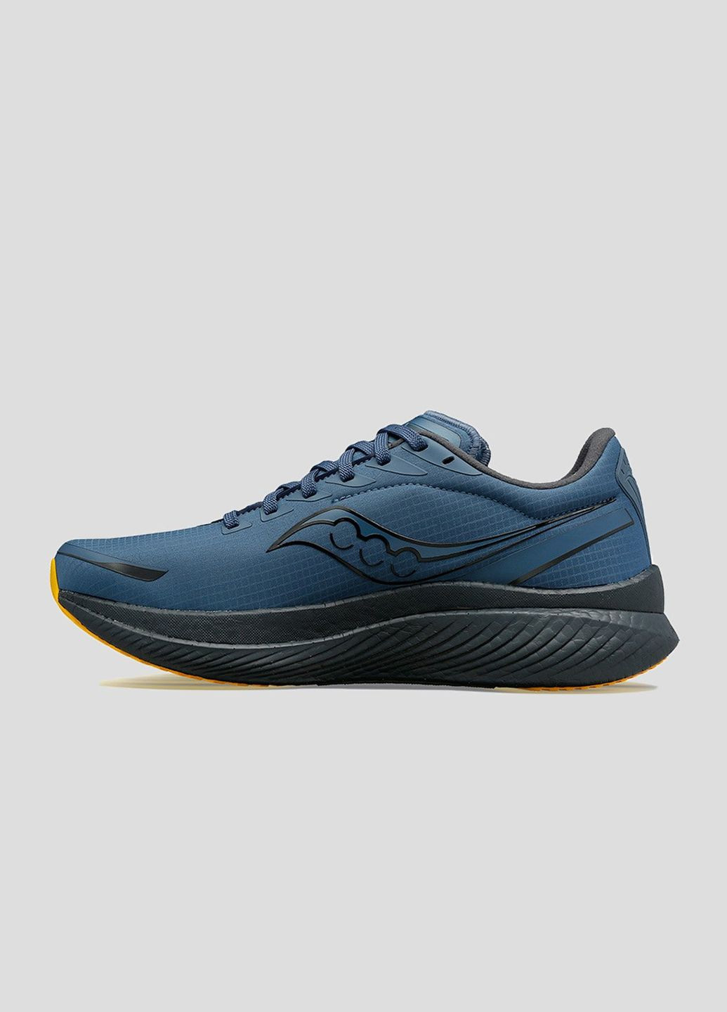 Синие демисезонные синие кроссовки для бега endorphin speed 3 runshield Saucony