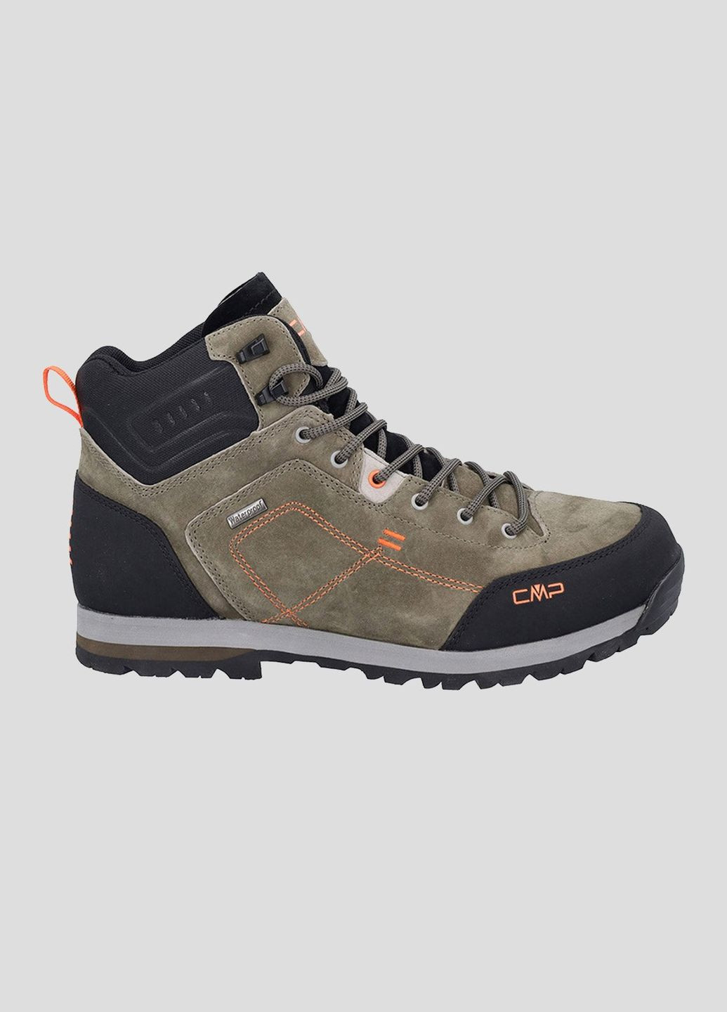 Коричневые демисезонные треккинговые ботинки alcor 2.0 mid trekking shoes CMP
