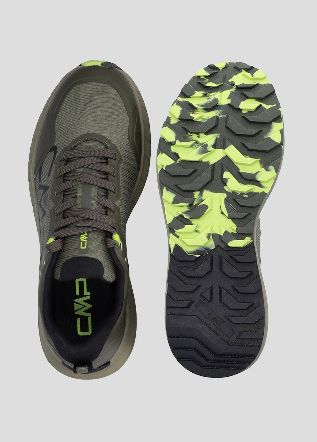 Оливковые (хаки) демисезонные кроссовки цвета хаки hamber lifestyle shoes CMP