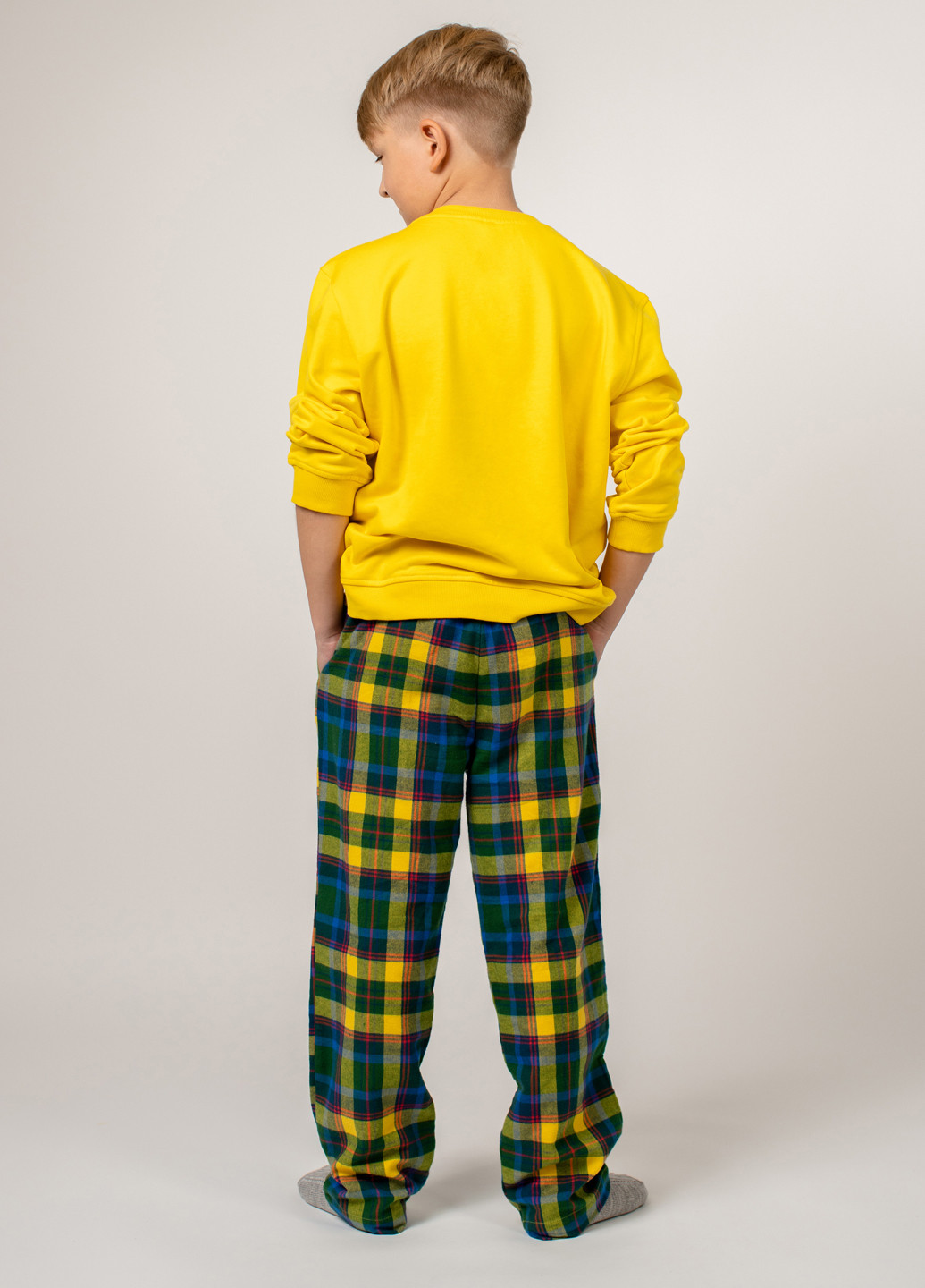 Желтые демисезонные брюки Brabrabra
