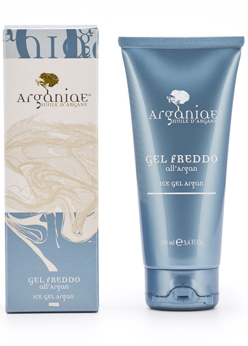 Гель для Тіла та Ніг Ice Lift Терапія з Натуральним Ментолом 100мл 0492 Arganiae еластичність, заспокоєння, антицелюліт, освіження, від набряків (264643296)