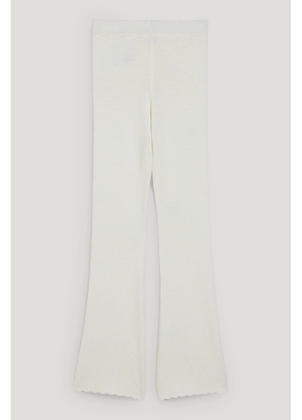 Белые кэжуал летние брюки C&A