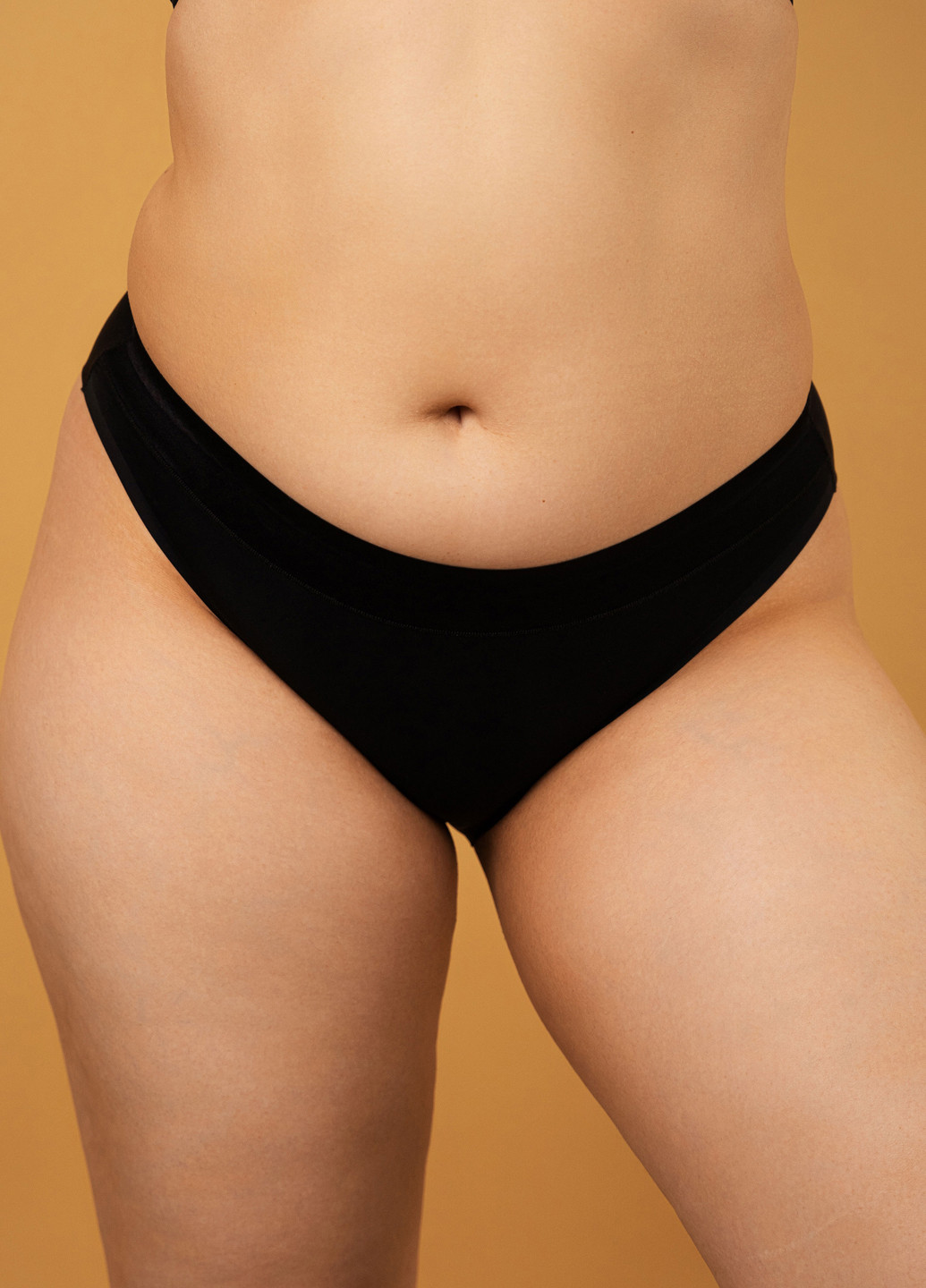 Трусики сліп чорний SLZ22102102 Brabrabra Кольоровий комфорт PRO (264306692)