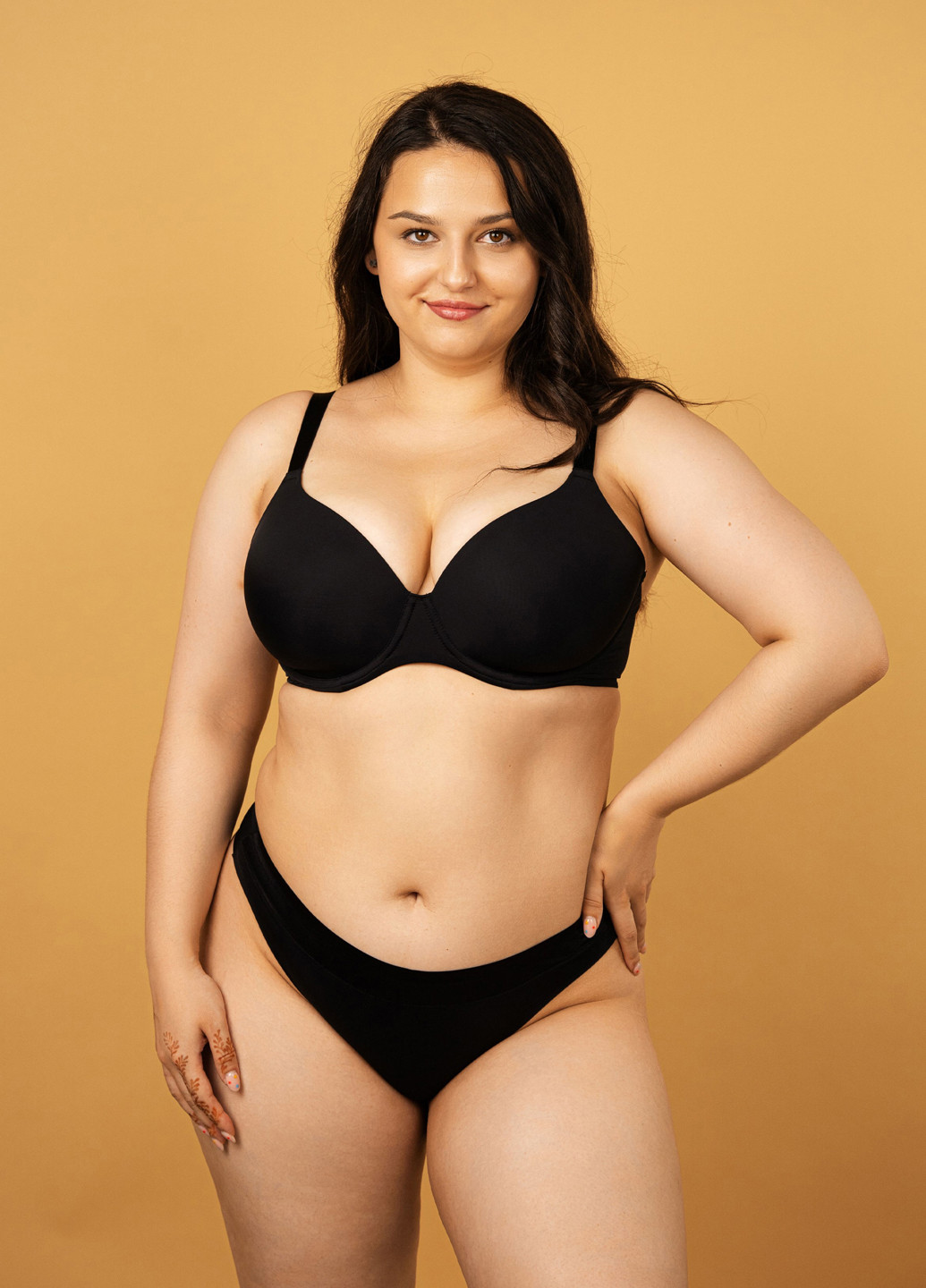 Трусики сліп чорний SLZ22102102 Brabrabra Кольоровий комфорт PRO (264306692)