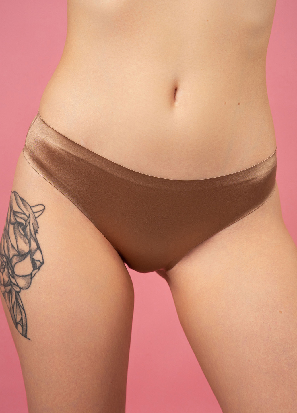 Трусики Слип Цветной комфорт PRO Бежевый SLZ22102121 Brabrabra Кольоровий комфорт PRO (264306646)