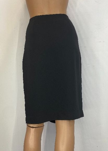 Черная офисная однотонная юбка Ralph Lauren карандаш