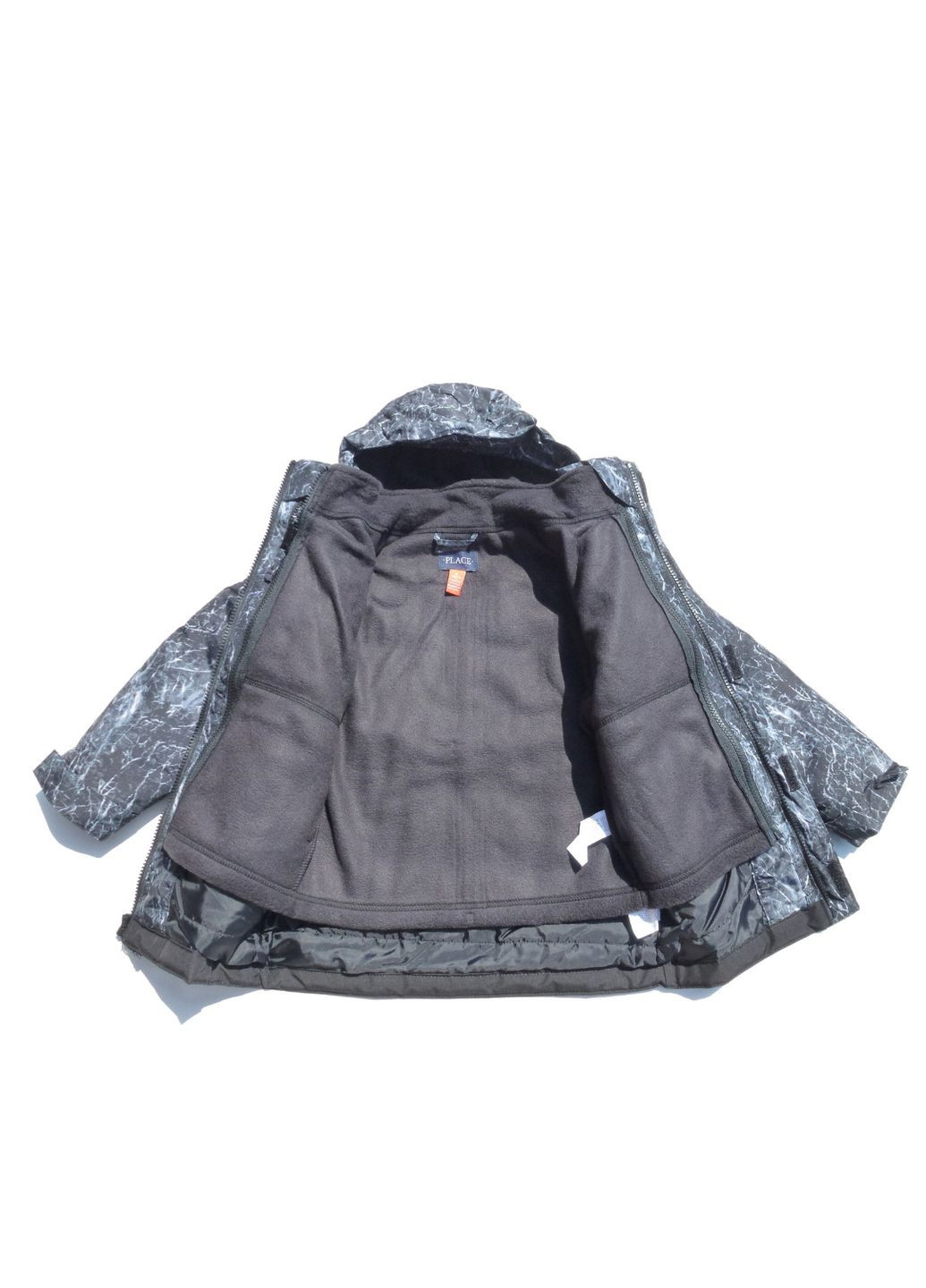 Комбинированная зимняя куртка зимняя детская (деми+флисовая ветровка) 3 в 1, 98-104 см, 3-4 р The Children's Place