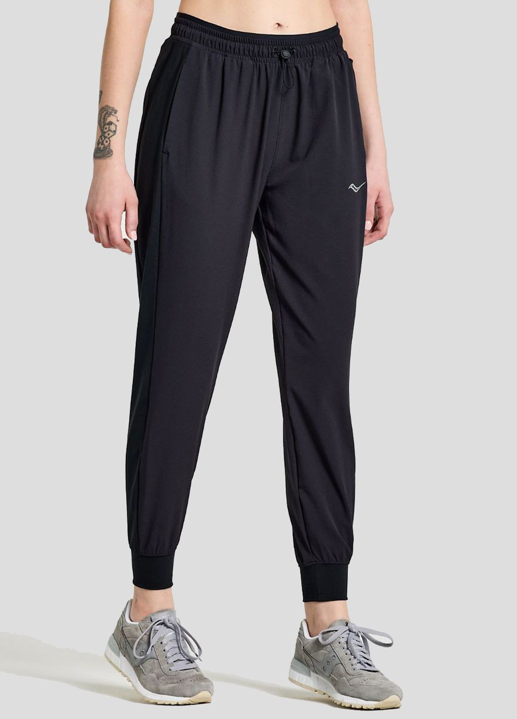 Черные спортивные брюки Boston Woven Pant Saucony (264387150)