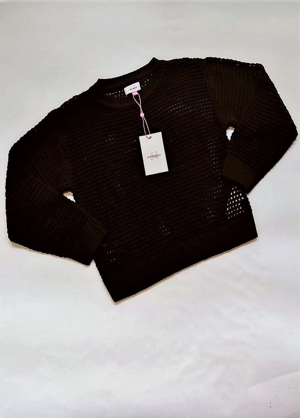 Черный демисезонный свитер Vero Moda
