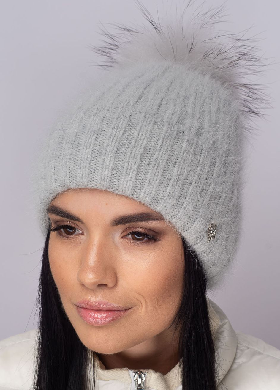 Шапка с помпоном Jolie (264653240)