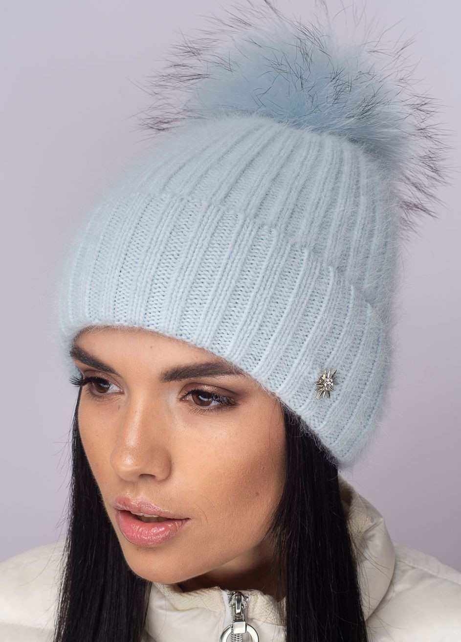 Шапка с помпоном Jolie (264653227)