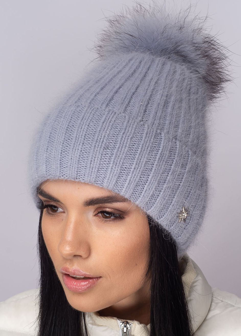 Шапка с помпоном Jolie (264653201)
