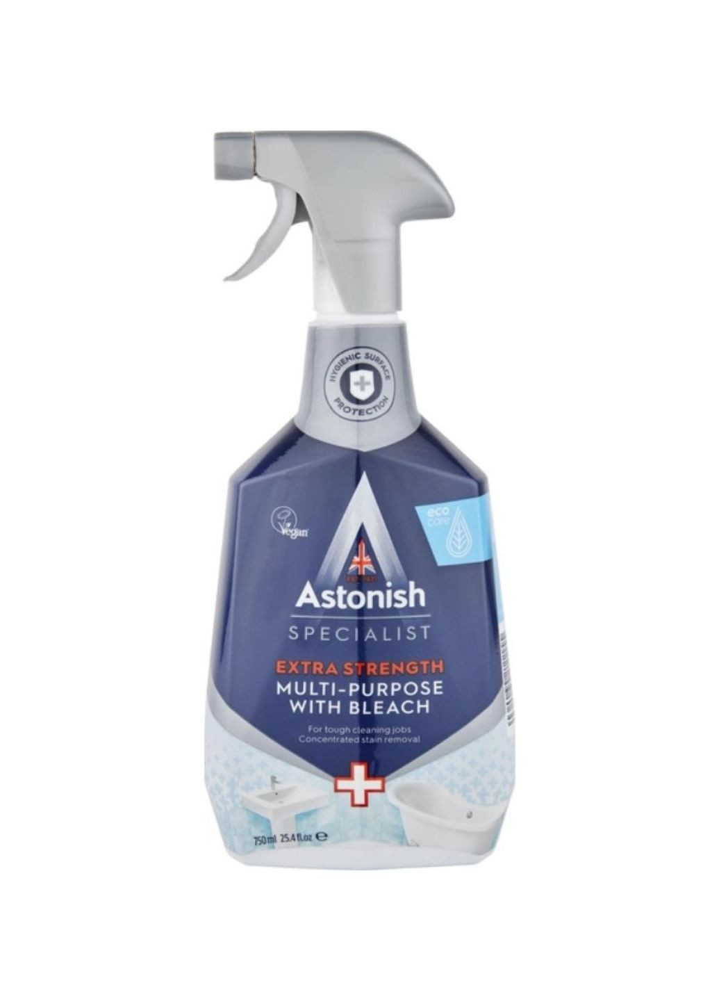 универсальное средство для мытья ванной комнаты с отбеливателем 750 мл Astonish (264391023)
