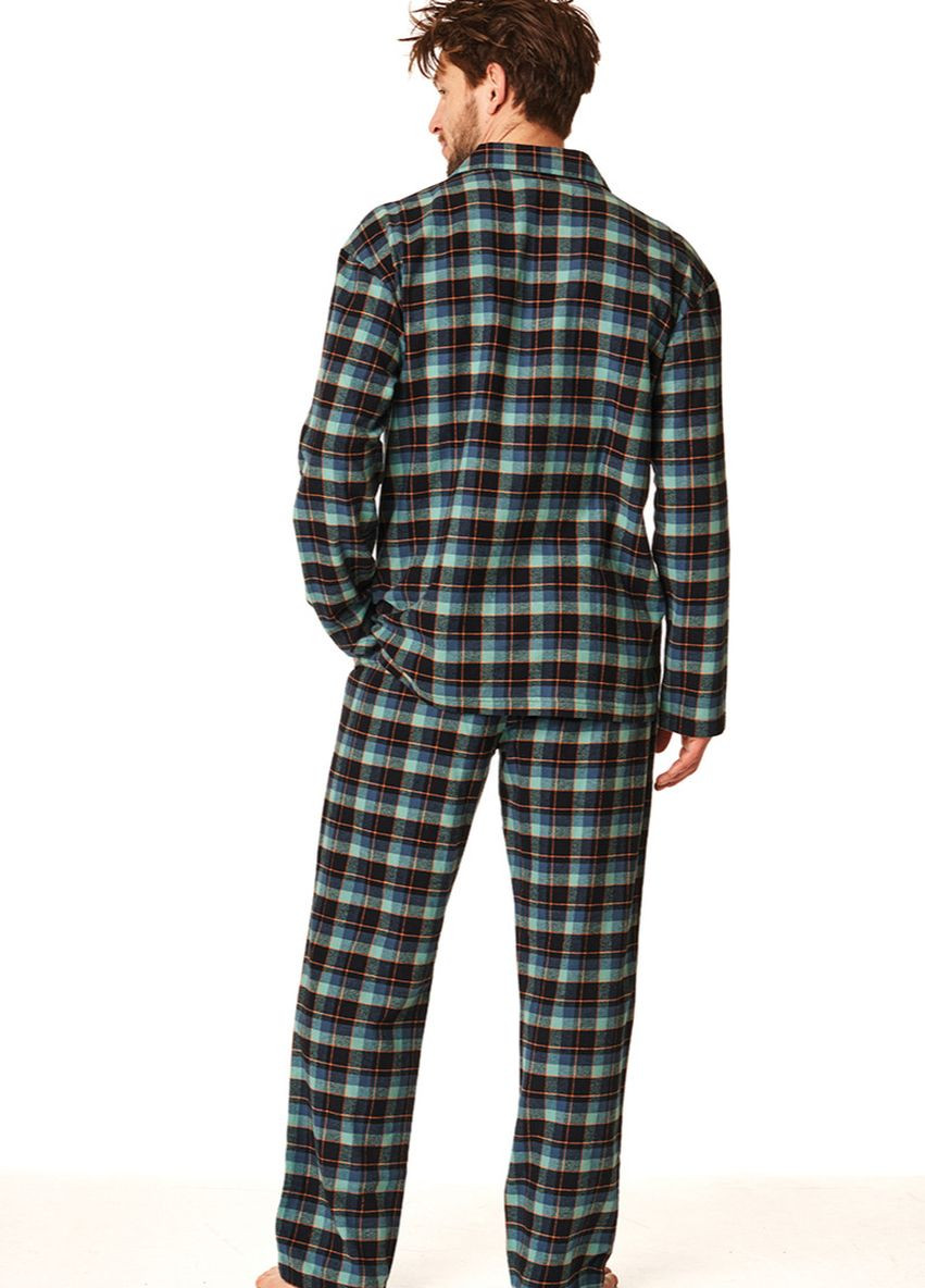 Теплая фланелевая мужская пижама MNS 431 Big Key (264748417)