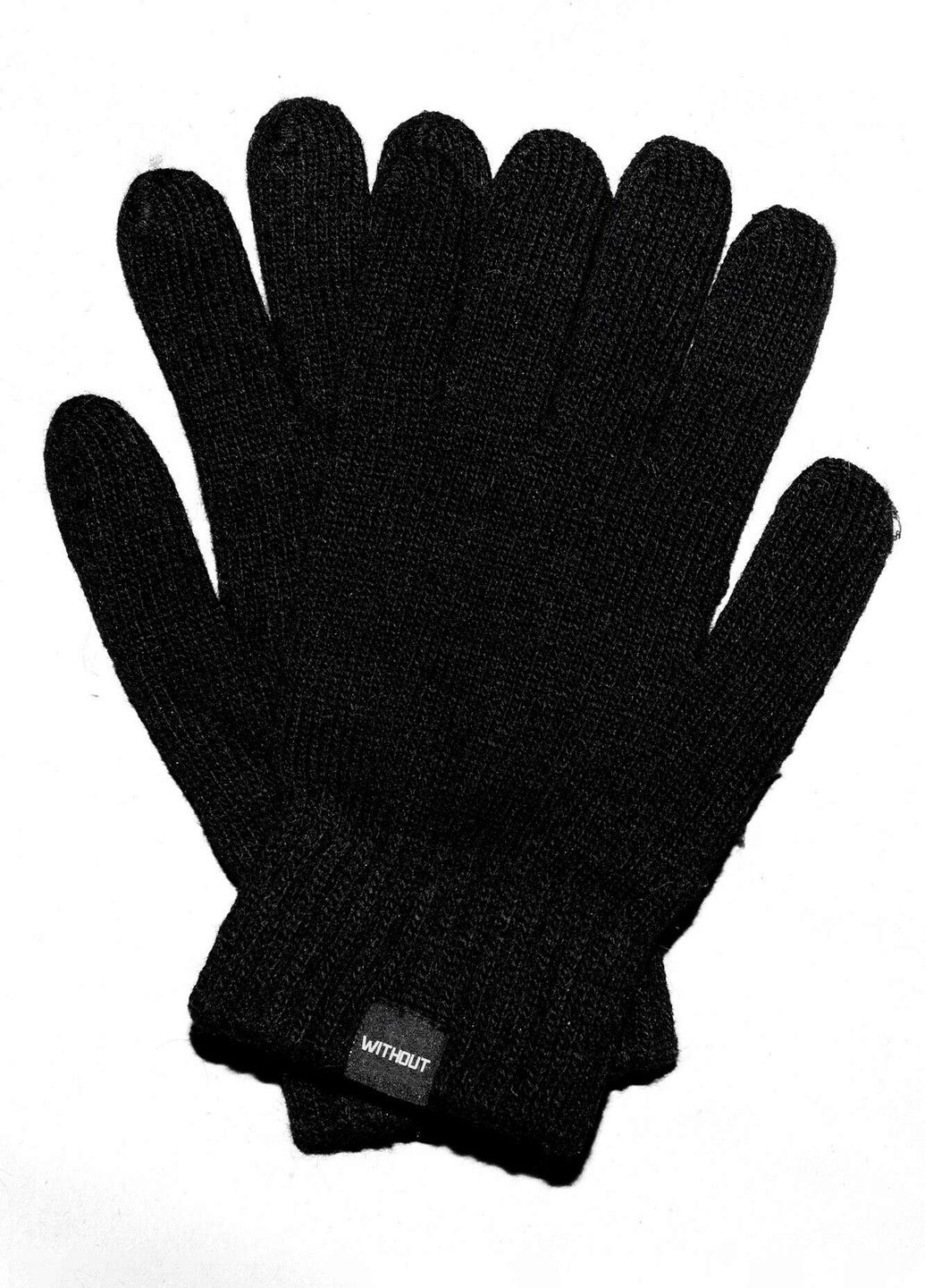 Черные перчатки Without (264641114)