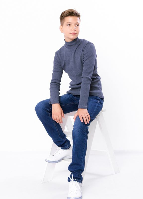 Синие демисезонные джинсы для мальчика (подростковые) No Brand