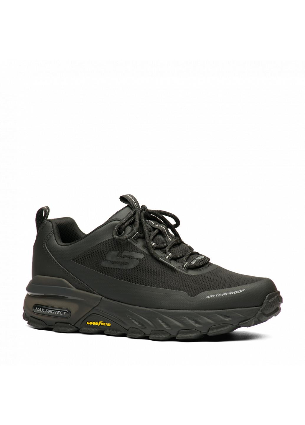 Черные демисезонные кроссовки fast track 237304-bbk Skechers