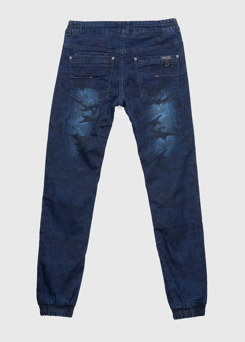 Темно-синие зимние джинсы No Brand