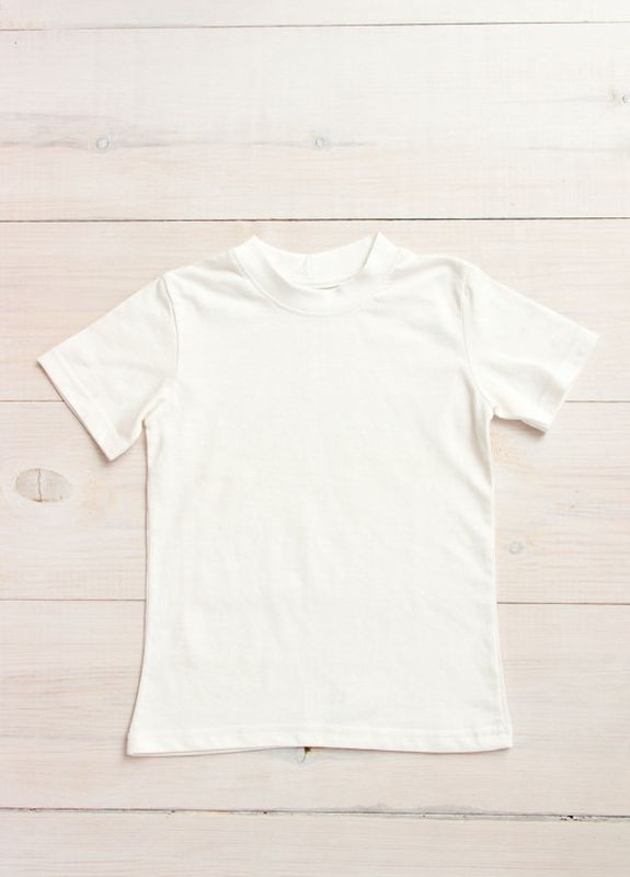 Біла літня футболка дитяча Носи своє