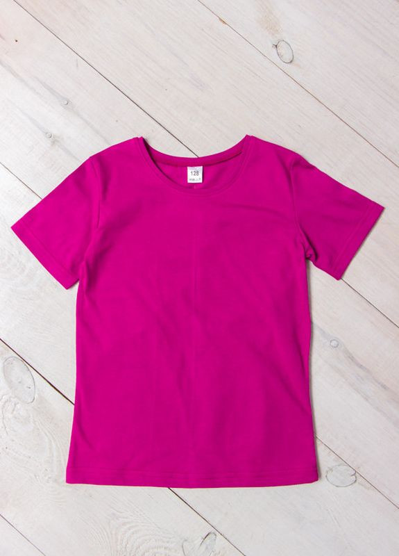 Розовая летняя футболка детская Носи своє