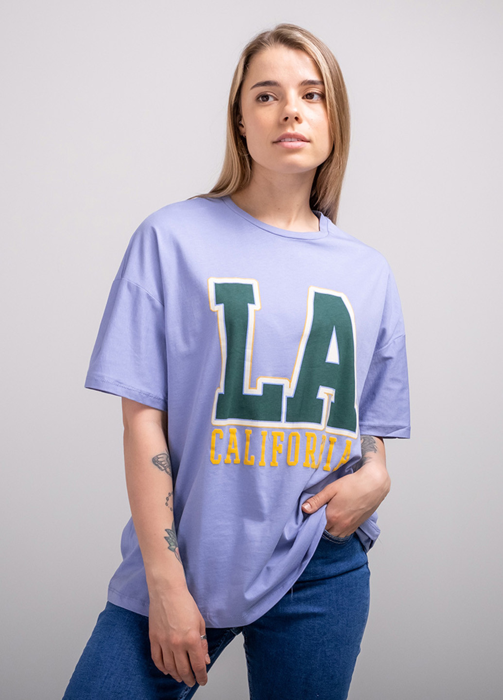 Футболка бузковий 200407 Power - (264640268)