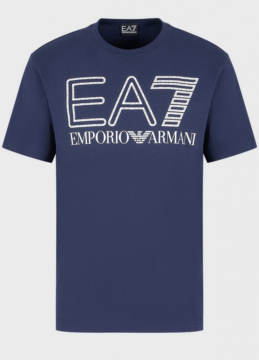 Синяя футболка Emporio Armani