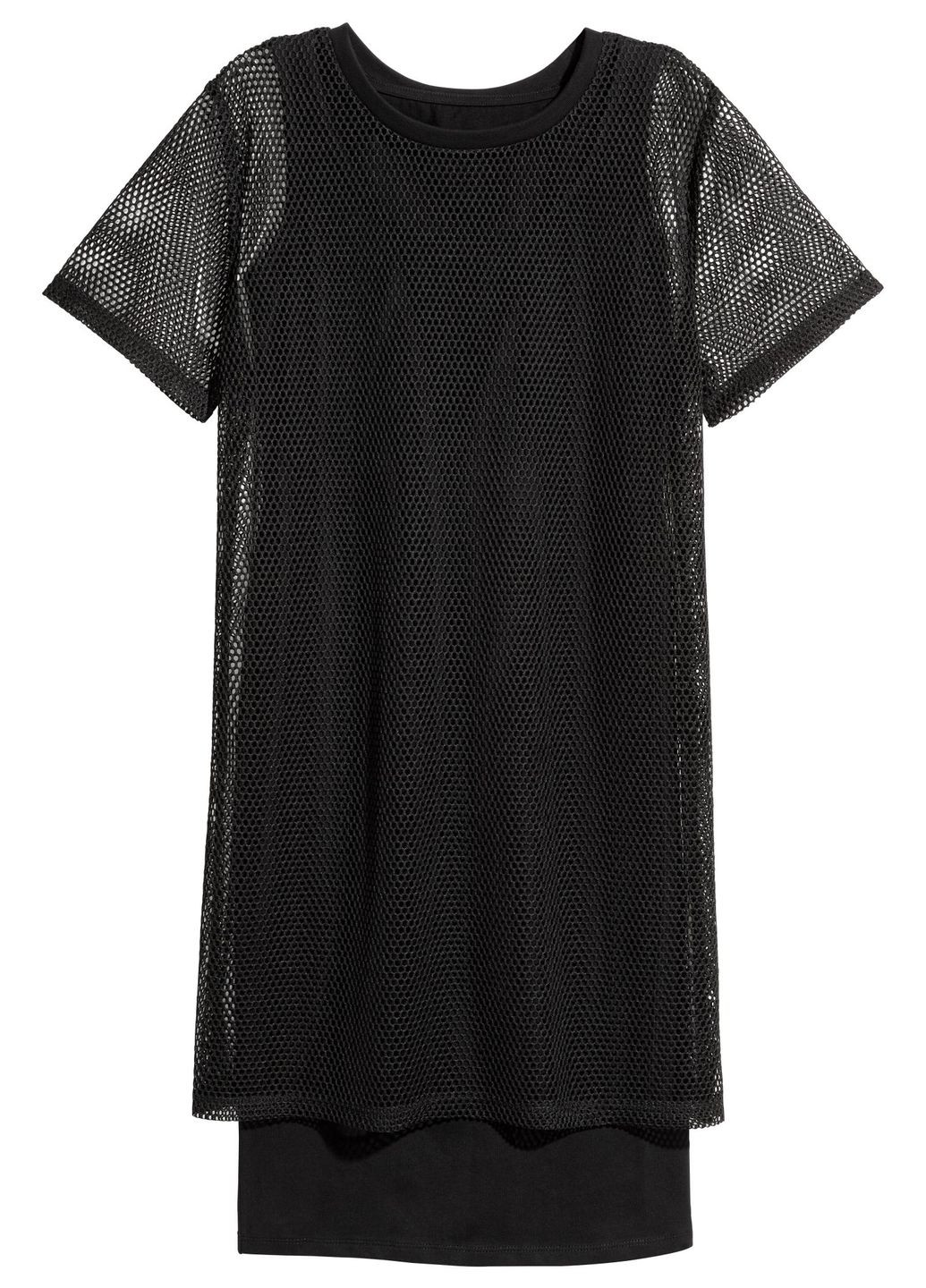 Чорна повсякденний сукня H&M однотонна