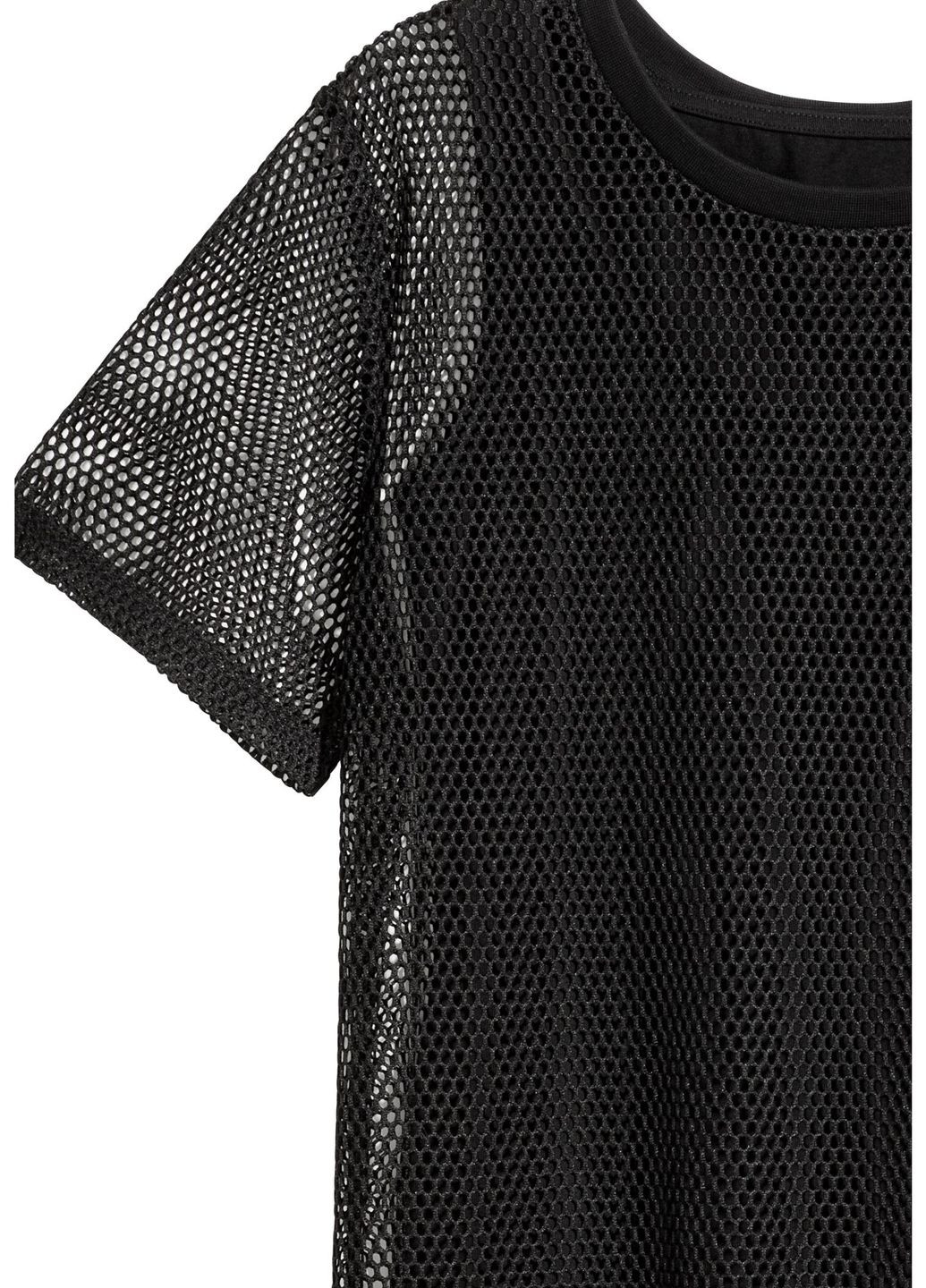 Чорна повсякденний сукня H&M однотонна