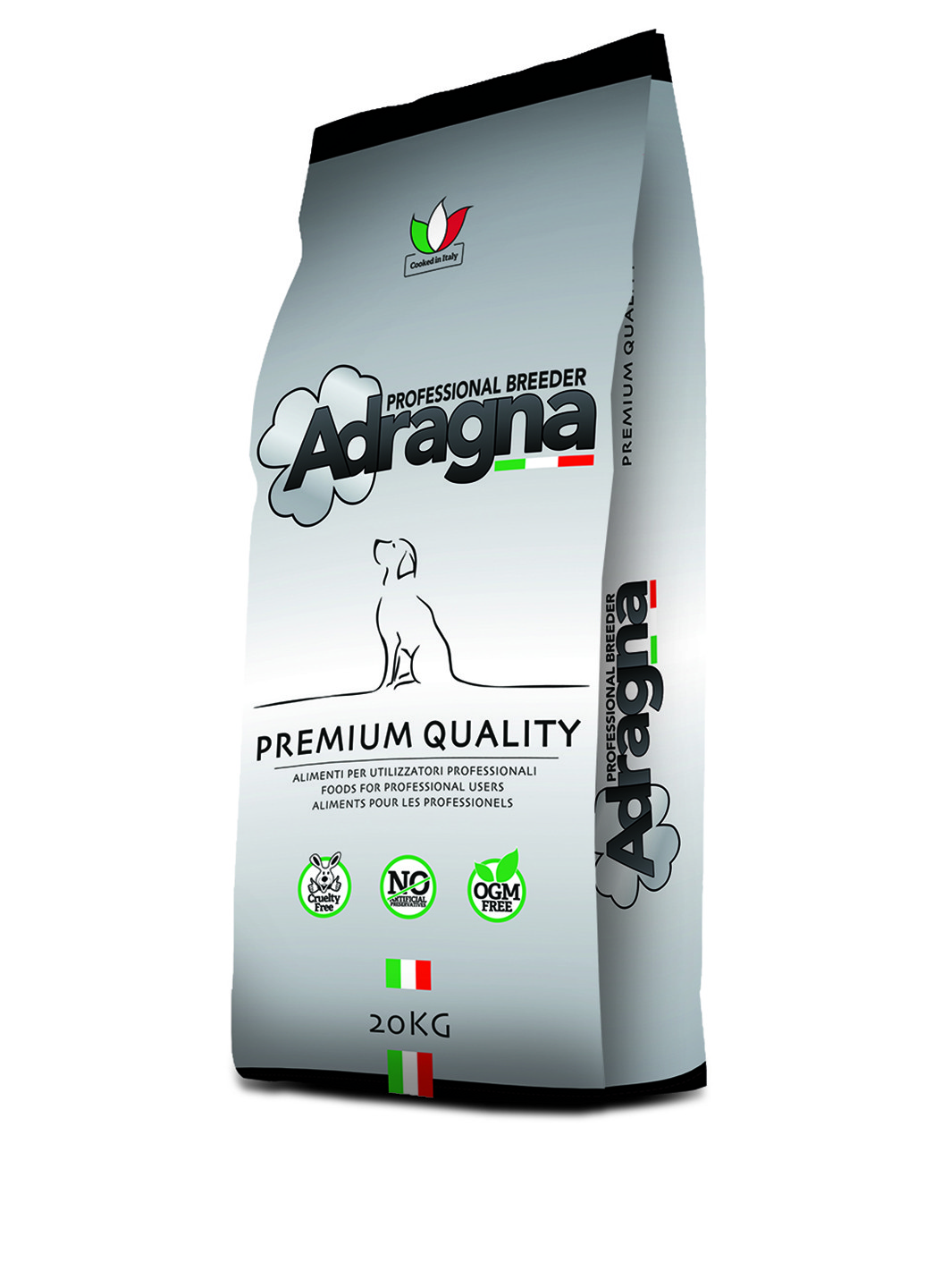 Сухий корм для дорослих собак Adragna Breeder Professional Premium DAILY c Рибою 20 кг Adragna Pet Food (265446438)