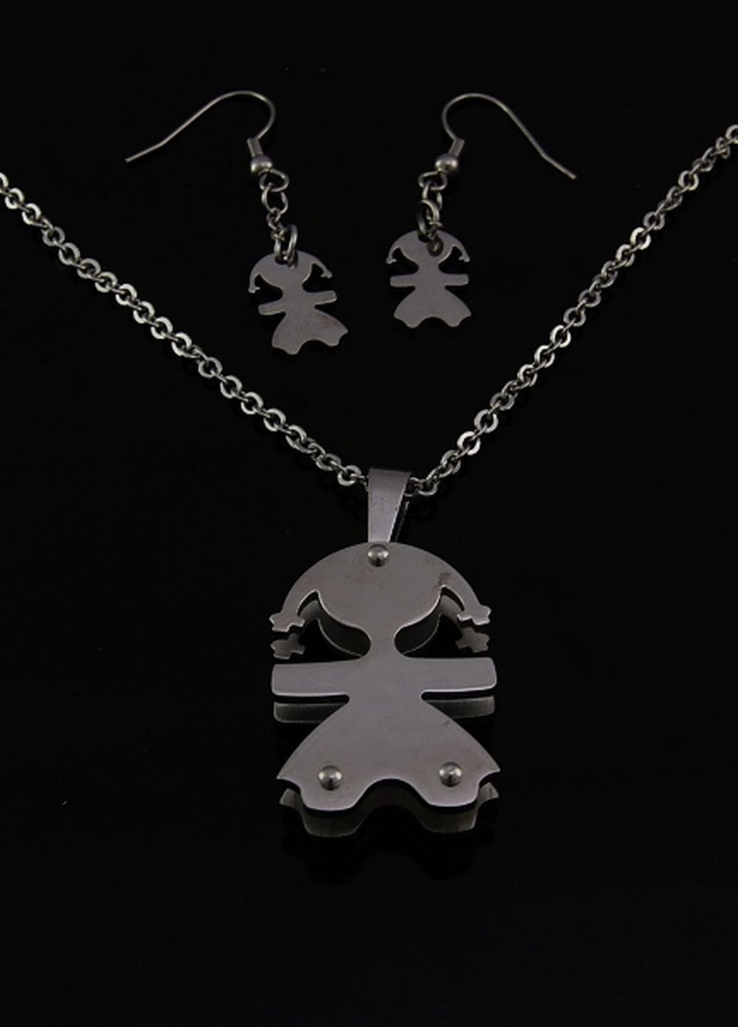 Набір з сережок і підвіски Adele (264640562)