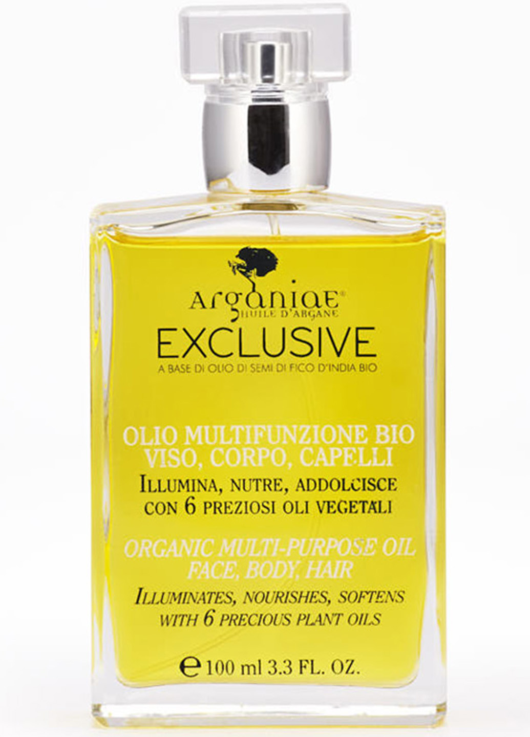 Органическое Мультифункциональное Масло Exclusive для Лица, Тела и Волос 100мл EX494 Arganiae (264831762)