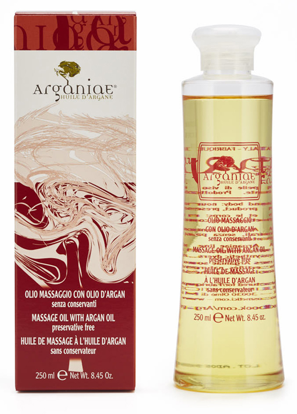 Олія Арганова для Масажу Тіла і Обличчя L'oro Liquido 250мл 0510 Arganiae (264831775)