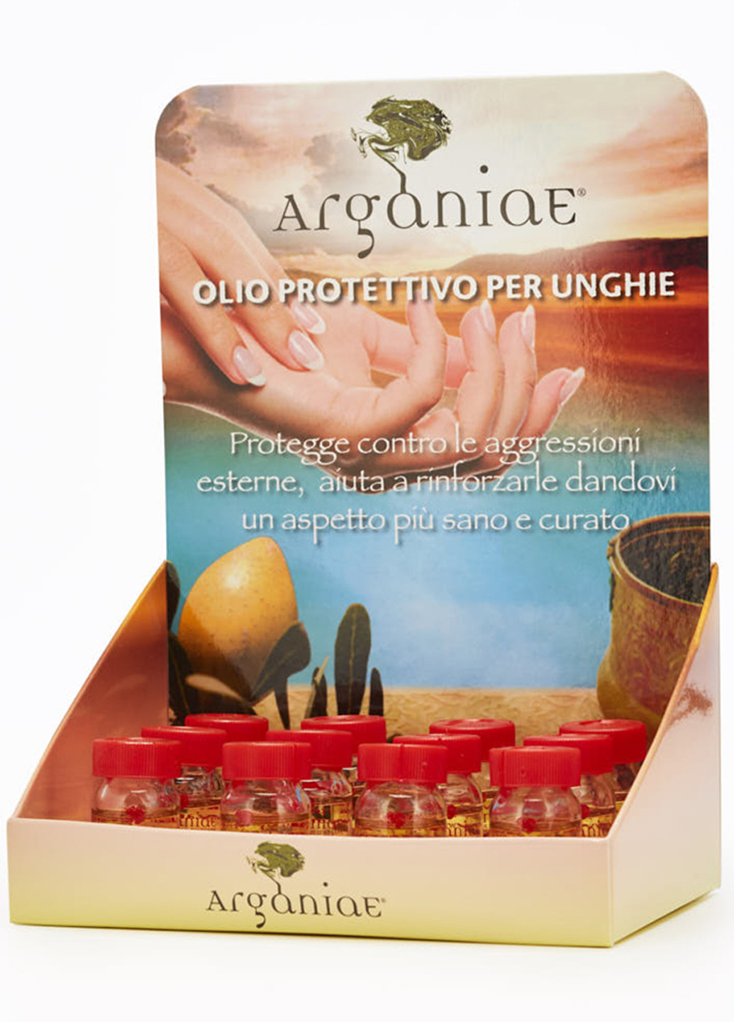 Олія Арганова L'oro Liquido Догляд Зміцнення і Захист Нігтів та Кутикул Бокс 5мл 0476 Arganiae (264831809)