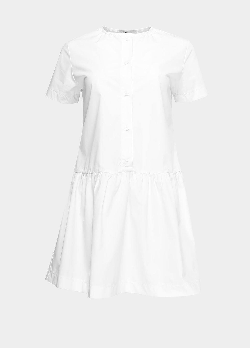 Белое кэжуал платье maddie Garne однотонное